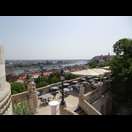 Blick vom Burgberg donauabwärts …